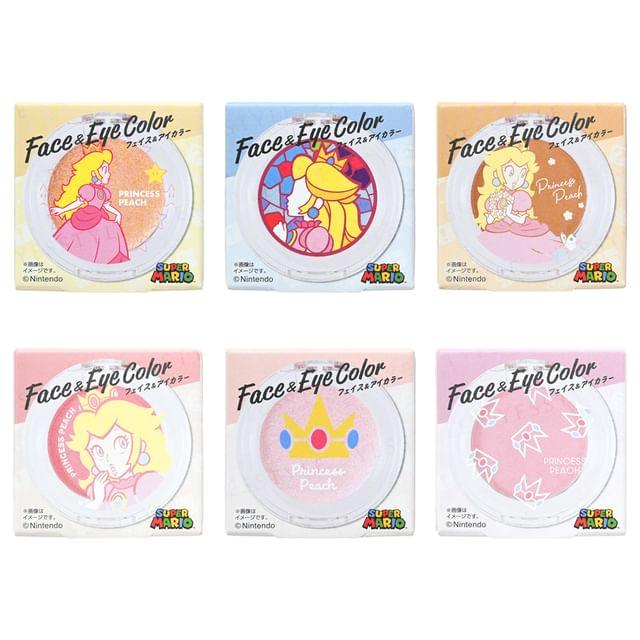 

Creer Beaute - Nintendo Super Mario Princess Peach Face & Eye Color Coral Pink