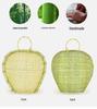 Bamboo Vegetable Washing Basket and Colander Set