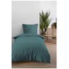 Housse de couette en coton 140 x 200 cm uni Edenne eucalyptus