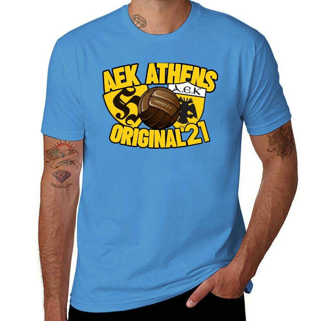 AEK ATHÉNY - ORIGINÁL 21 (2) Tričko zábavné vznešené Blůza tričko pro muže