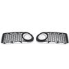 For VW Beetle Cabrio 2006 2007 2008 - 2011 Front Bumper Fog Lamp Light Grille Cover Frame Honeycomb Mesh 1C0807683C 1C0807684C