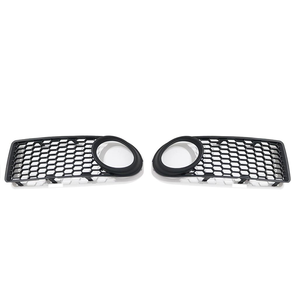 For VW Beetle Cabrio 2006 2007 2008 - 2011 Front Bumper Fog Lamp Light Grille Cover Frame Honeycomb Mesh 1C0807683C 1C0807684C