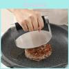 Stainless Steel Hamburger Press Set With Silicone Sleeve For Home Cooking And Gift Giving