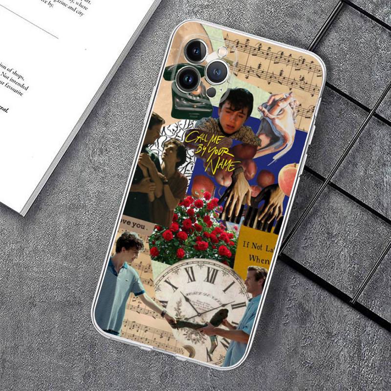 Call Me by Your Name Phone Case For iPhone 14 11 12 13 Mini Pro XS Max Cover 6 7 8 Plus X XR SE 2020 Funda Shell