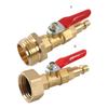 Wohnmobile Winterfest machen Ausblasadapter mit 1/4" Schnellanschlussstecker und 3/4" Gartenschlauchgewinde Winterfest machen Schnelladapter