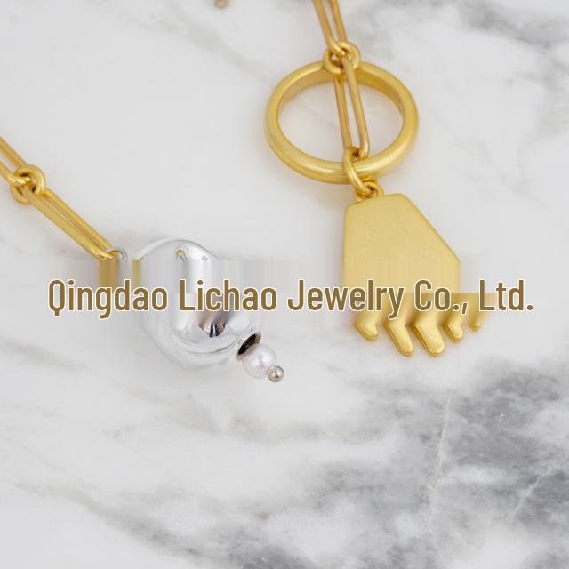 French Minimalist Teardrop U-Shaped Earrings - Runway Style
