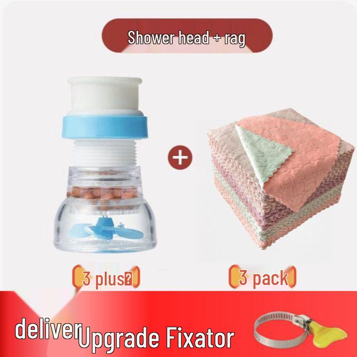 Newcomer Discount: Splash-Proof Faucet Extension and Water Purifier Filter for Kitchen