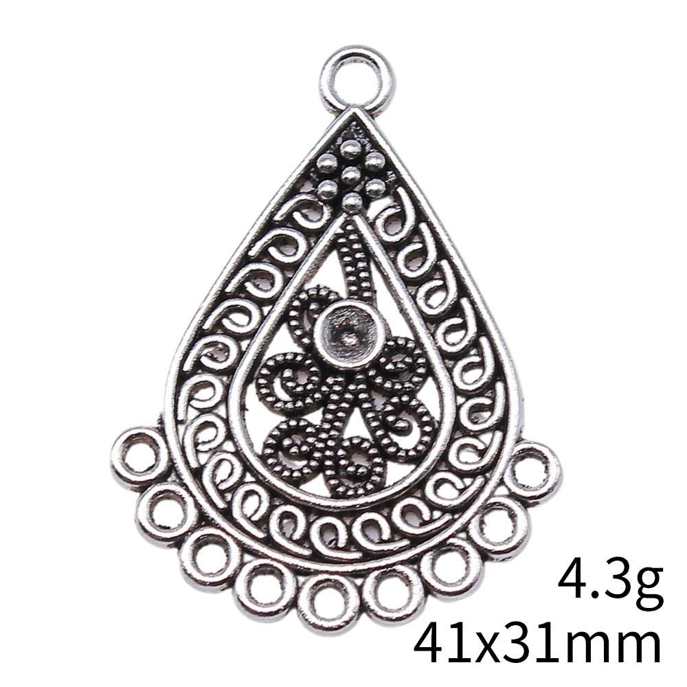 2025 Trend Accesories Water Drop Earring Connector Accessories Parts Ornaments For Home Accessories Parts