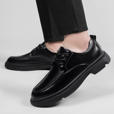 2025 Lightweight Casual Leather Shoes High Quality Minimalist Style Versatile Men's Comfortable Non-Slip Driving Shoes