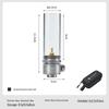 Keman T-1D Coreless Gas Candle Lantern for Camping