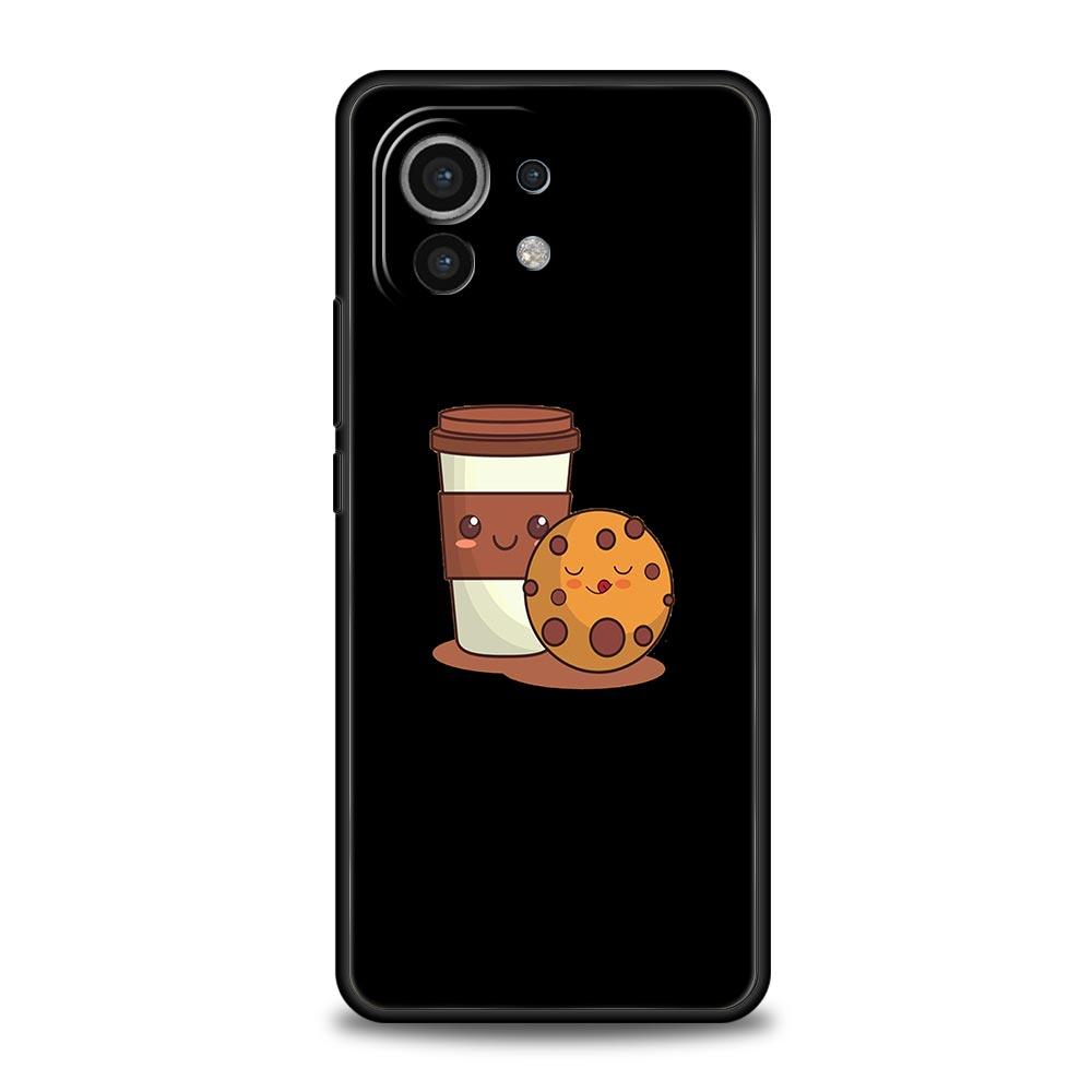 Kawaii Avocado Cute Flower Case For Xiaomi Poco X4 X3 NFC F3 F4 M3 M4 Mi Note 12T 10 12 11 Ultra 11T Pro 10T Lite 9T 5G Cover