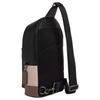 Coach West 19 Monogram Print Zipper Closure Coated Canvas And Pebble Leather Crossbody Bag Men crossbody bag Charcoal-Gray CT814-QBX7Q