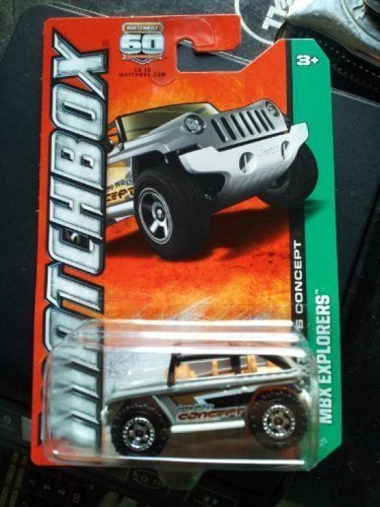 

2013 Matchbox MBX Explorers Jeep Willys Concept -