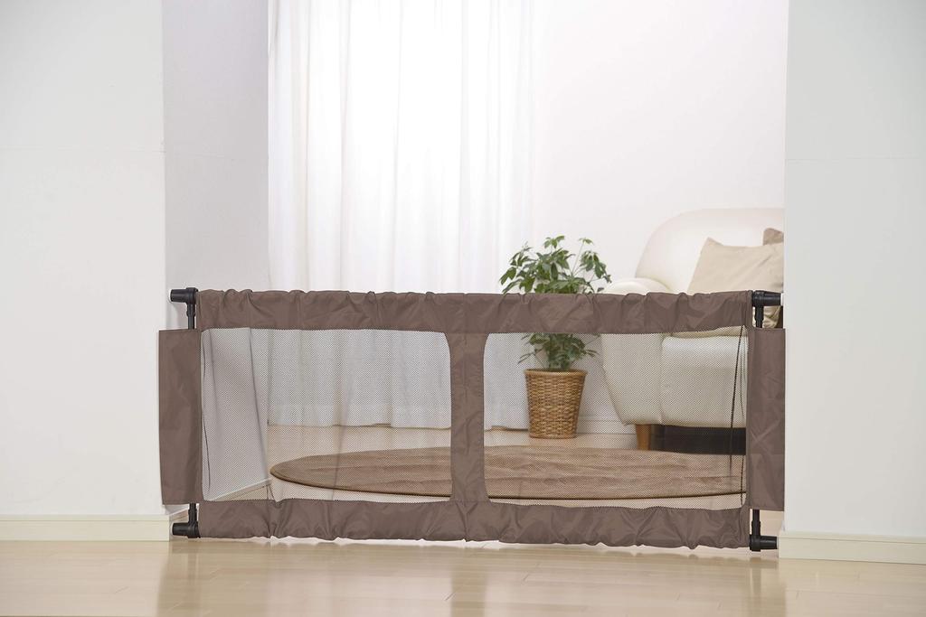 GREEN LIFE Crumy Baby L suitable for 6 months to 24 height 60 easy for adults to step L width 130 to 185 Fence, size, months, cm, over, CBF-L-AZ,