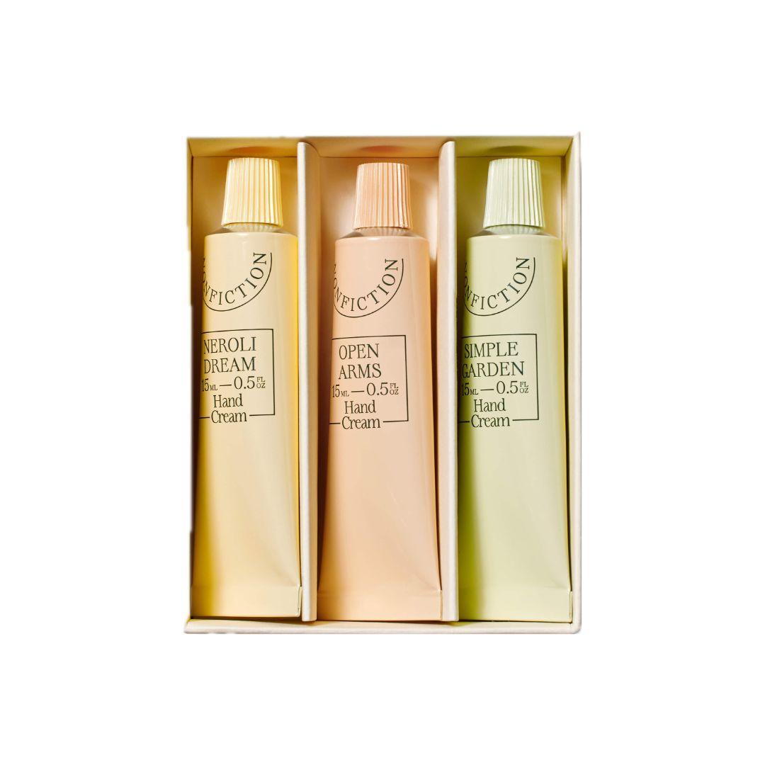 NONFICTION Citrus Hand Cream Mini Trio Set
