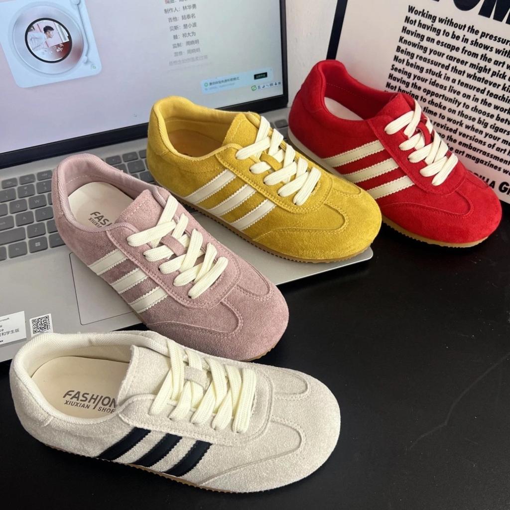 Retro Dexun shoes women's shoes spring 2025 new flat-soled Forrest Gump shoes sports shoes lightweight casual soft-soled single shoes