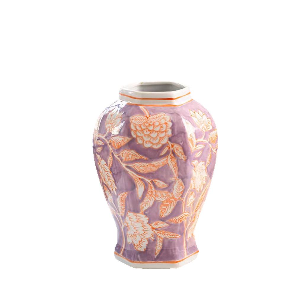 Modrobílá porcelánová váza Čínský styl Retro porcelánový květináč Květináč Hydroponie Terárium Domácí dekorační doplňky