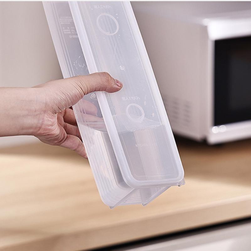 Kitchen Noodle Spaghetti Container Household Cereal Preservation Storage Box with Cover Spaghetti Box Kitchen Food Container