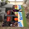 Karim Benzema's Flight Carpet Design for Balcony Hallway Playrooms Entryway Anti-slip Rug Decorate Offices Best for Christmas