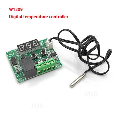 W1209 DC 12V Värme Kyla Digital Termostat Temperaturregulator Miniatyrtermostat Temperaturkontrollbrytare Panel XH-W1209