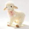 Ramadan Eid Sheep Plush Toy Soft Non-toxic Material Bell Lamb Stuffed Animal 1Pcs for Kids Birthday Gifts