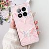 For Xiaomi Redmi Note 14 Pro+ 14Pro Note14 4G 5G Phone Case Back Cover Girly Fashion Flower Butterfly Paintong Soft TPU Fundas