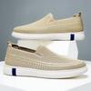Herren Vulkanisierte Schuhe Atmungsaktive Herren Mesh Schuhe Leichte Herren Sneaker Mode Slipper Flache Schuhe Bequeme Herren Slipper Freizeitschuhe