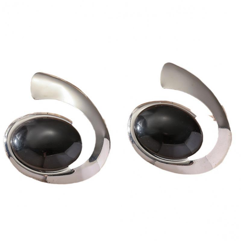Turquoise Trendy Statement Earrings: Unique Summer Design for a Bold Look.