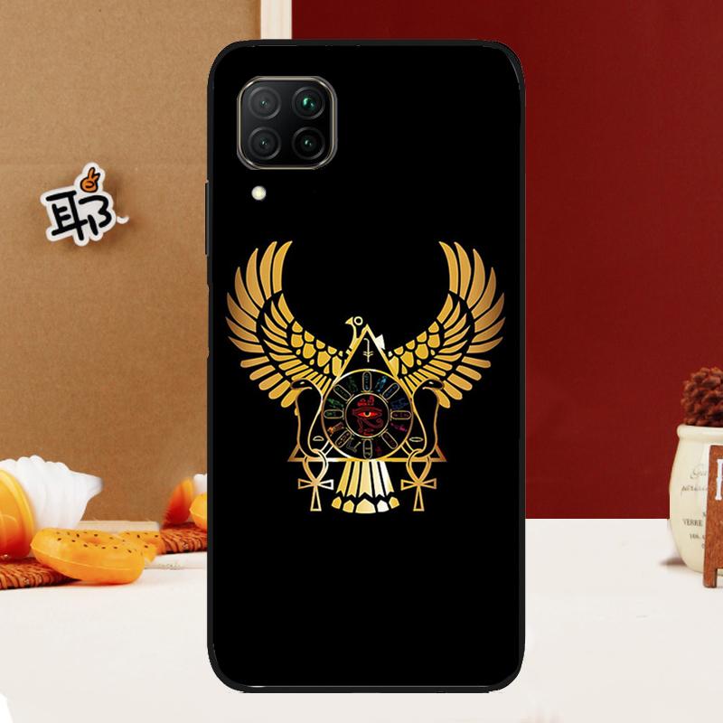 Egypt Nefertiti Anubis Ankh For Huawei Nova Y91 Y61 Y60 Y70 Y72 Y73 Y90 12i 11i 3i 7i 8i 9 10 SE P20 P40 P30 Lite Case