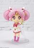 TAMASHII NATIONS Figuarts mini Pretty Guardian Sailor Moon Super Sailor Chibi Moon Approximately 90mm PVC ABS Painted Movable Figure -Eternal edition-