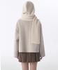 MUSINSA STANDARD WOMAN Women'S Scarf Balaclava [Cream]