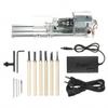 Mini DIY Buddhist Beads Woodworking Lathe: Grinding, Polishing, Cutting Machine