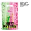 Witch Party Gift Bags Green And Pink Candy Treat Bag Plastic Snack Gift Pouch for Girls Birthday Party Baby Shower Supplies
