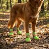 4 pcs/set Non-slip Dog Mesh Shoes Breathable Mesh Dog Sneakers Pet Net Boots  Outdoor Walking