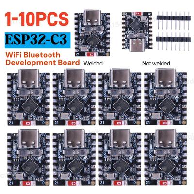 1-10PCS ESP32 C3 SuperMini Development Board ESP32-C3 WiFi Bluetooth Module 32-bit Ultra-Low Power Consumption IOT Board for Ard
