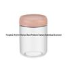 Transparent Glass Storage Jar for Tea, Grains, Snacks, and Nuts.