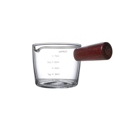 Tasse à lait en verre Tasse à mesurer en verre avec poignée Échelle claire Tasse à lait pour la pâtisserie pour accessoires de cuisine