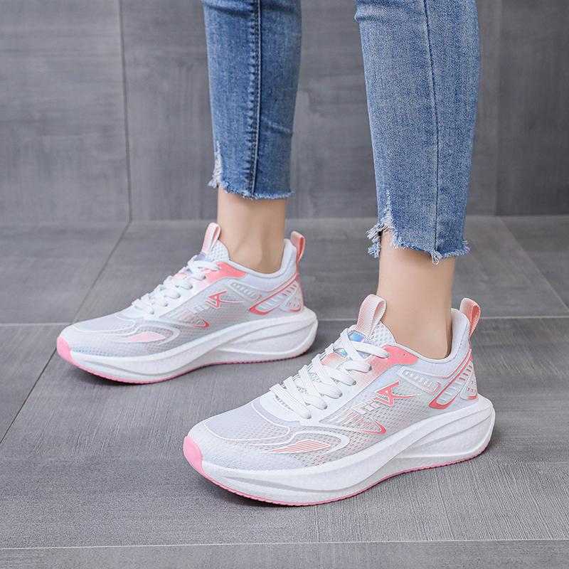 Spring And Summer New Couple Mesh Breathable Sneaker Men'S Outdoor Running Fitness Shoes Fashion Thick Soled Casual Shoes