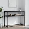 Vidaxl Console Table, Black, 100X35.5X75 Cm