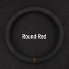 Suede & Genuine Leather Steering Wheel Cover for 9th & 10th Gen Accord - Ultra-Thin, All-Season