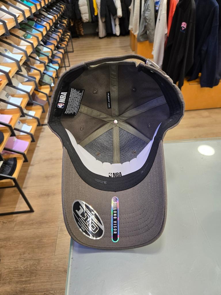 NBA Unisex Basic Logo Overcap Hard Ball Cap Hat N255AP015P (56)