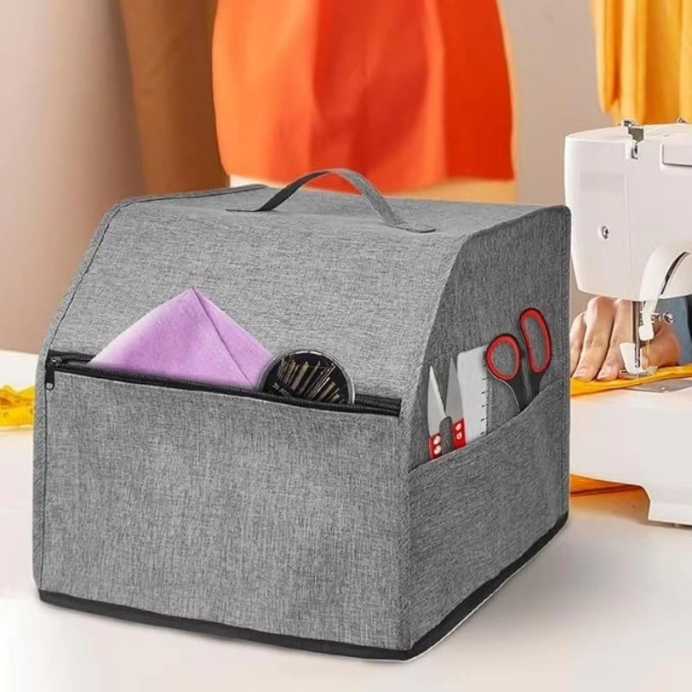 Durable Serger Cover With Storage Pockets Storage Bag Practical Overlock Machine Cover for Home