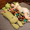 1M Giant Long Arms Frog Plush Toy Throw Pillow Stuffed Green Frogs School Nap Sleep Pillow Boyfriend Hug Cushion For Girl Gift