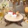 PWood Like Aper Cake Stand For Country Wedding And Birthday Party Decors Forest Style Table Decoration Cupcake Display