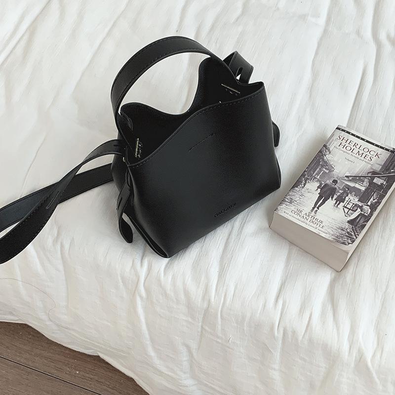 

Tooxika Женская новая высококачественная фактурная сумка-ведро большой вместимости с широким плечевым ремнем