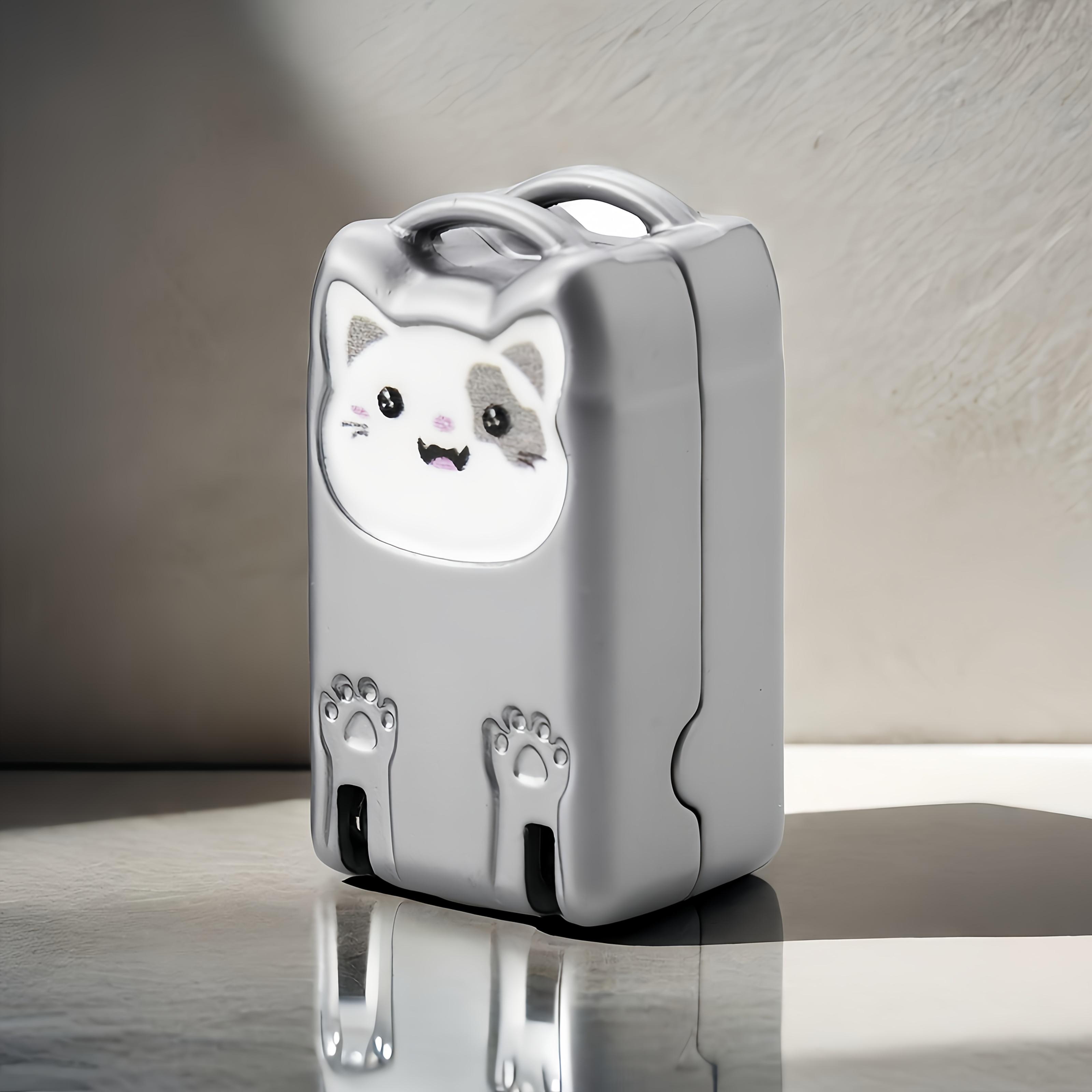 

1pcs Folding Nail Clippers | High-Strength Stainless Steel | Straight Edge Blade, Modern Design Nail Care Tools