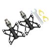 Bike Quick Release Pedals, Aluminum Alloy Bicycle Pedals for Road Bikes and Mountain Bikes