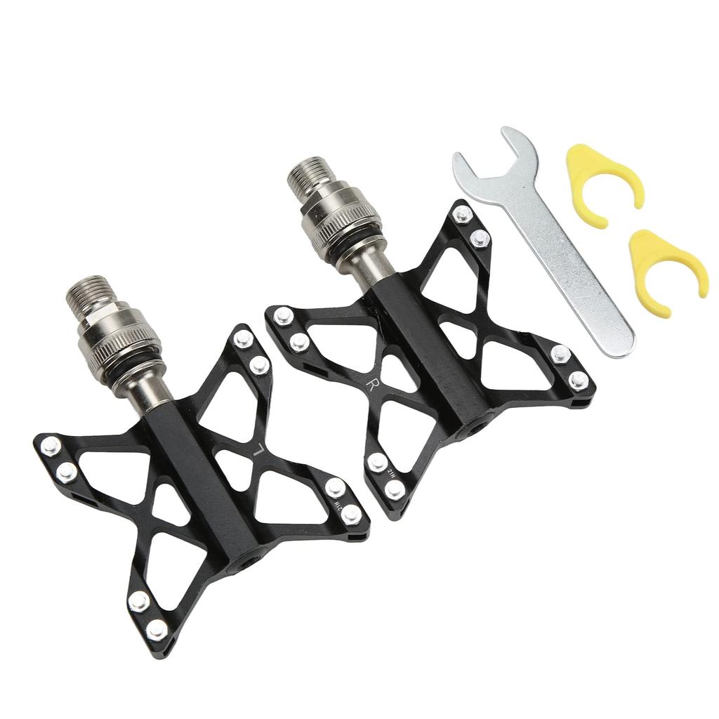 Bike Quick Release Aluminum Alloy Bicycle Pedals for Road Bikes and Mountain Bikes Pedals,