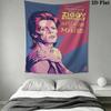 David Bowie Wall Tapestry Artistic Homage Tapestry Wallmounted Background Cloth Wall Covering Decoration Atmospheric Background Cloth Home Decor
