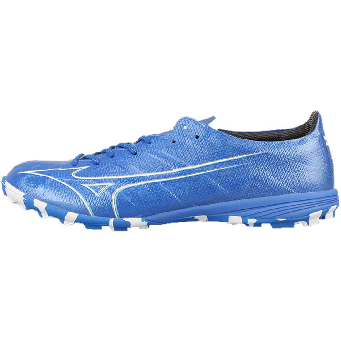 Mizuno Pro TF Turf Firm Ground, Artificial Turf Abrasion Resistant, Breathable, Lightweight Soccer Shoes Men s Blue P1GD246427 43